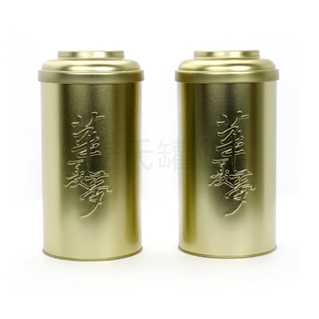 金油通版茶葉鐵罐